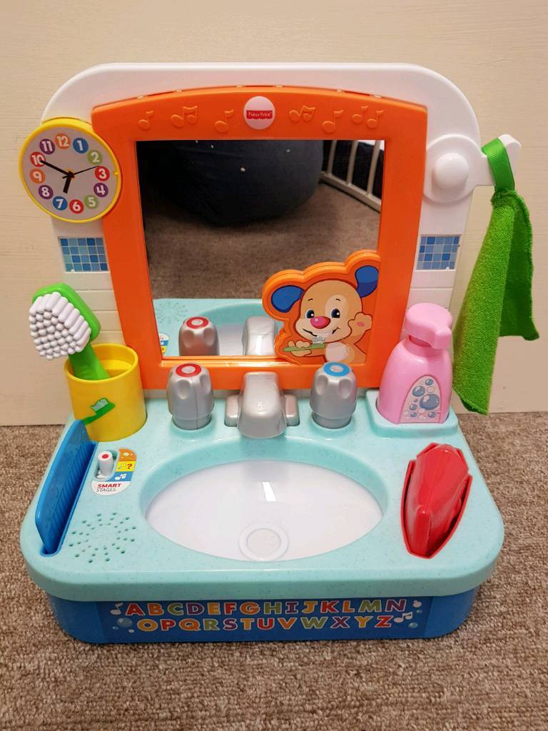 fisher price laugh and learn sink